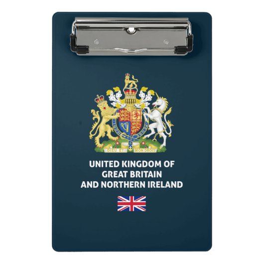 UK paspoort telefoon Case Mini Klembord (Voorkant)