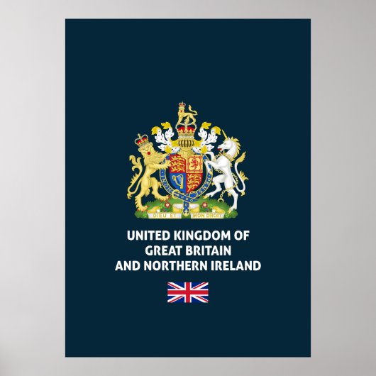 UK paspoort telefoon Case Poster (Voorkant)