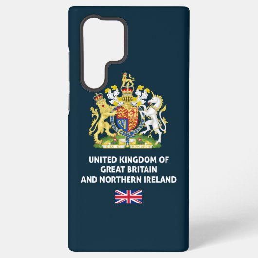 UK paspoort telefoon Case Samsung Galaxy Hoesje (Achterkant)