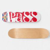 UK PASS Skateboard (Horizontaal)