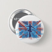 UK Punk Ronde Button 5,7 Cm (Voorkant /achterkant)
