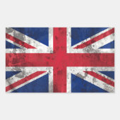 UK RECHTHOEKIGE STICKER (Voorkant)
