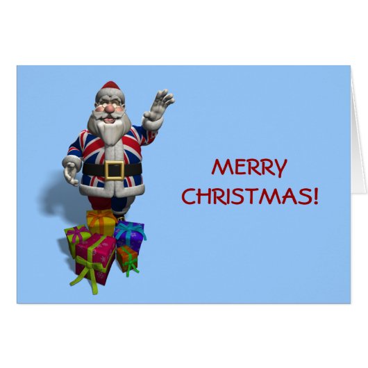 UK Santa Claus (Voorkant Horizontaal)