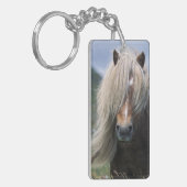UK, Schotland, Shetland Islands, Shetland pony Sleutelhanger (Voorkant Links)