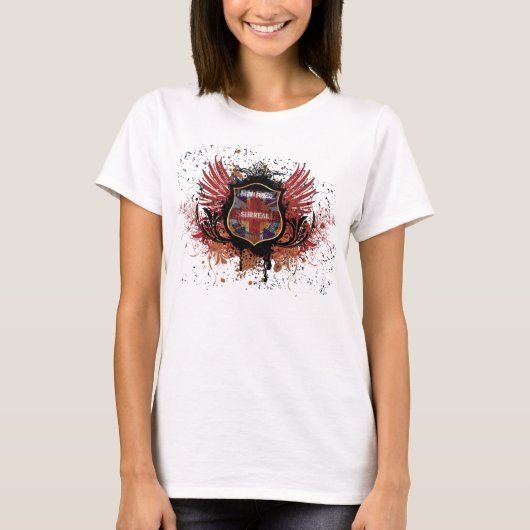 UK Shield Babydoll T-shirt (Voorkant)