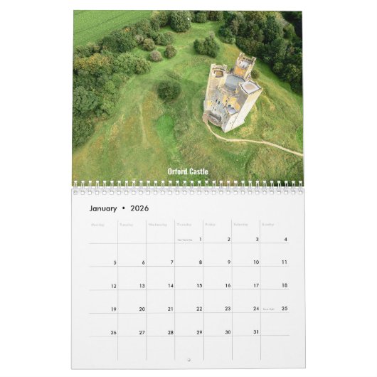 UK Sights Kalender (Jan 2026)