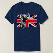 UK Speedway Motorcycle RacingTShirt  T-shirt (Design voorkant)