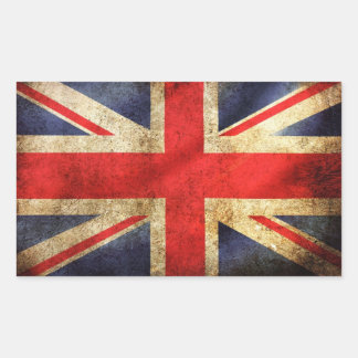 Uk sticker/ adesivo com a Bandeira do Reino Unido Rechthoekige Sticker