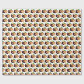 UK Sunday Roast Dinner Brits Engels Pub Food Cadeaupapier (Vlak)