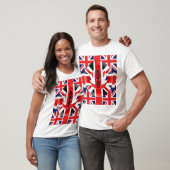 UK Union Jack Abstract T-Shirt (Unisex)