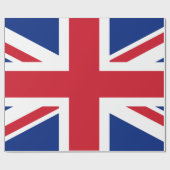 UK Union Jack British Flag Cadeaupapier (Vlak)
