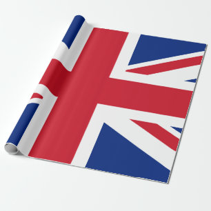 UK Union Jack British Flag Cadeaupapier