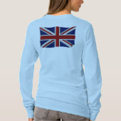 UK UNION JACK BRITISH FLAG Patriotic Shirt (Achterkant)