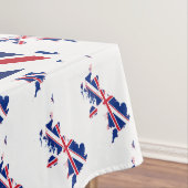 UK UNION JACK British Patriotic Tafelkleed (Voorbeeld)