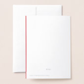UK Union Jack British Wedding ThMED Folie Kaarten (Met envelop)