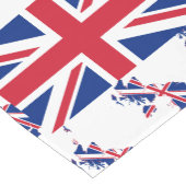 UK UNION JACK Britse Vlag Patriottisch Korte Tafelloper (Hoek)