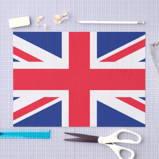 UK Union Jack Britse vlag Tissuepapier (Craft)