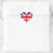 UK Union Jack Ronde Sticker (Tas)