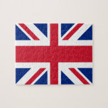 UK United Kingdom Union Jack Flag Legpuzzel<br><div class="desc">Brits "Union Jack Flag"-ontwerp voor Britse patriottische producten uit Ricaso</div>
