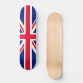 UK Verenigd Koninkrijk Engeland Engels Vlag Skateboard (Voorkant)