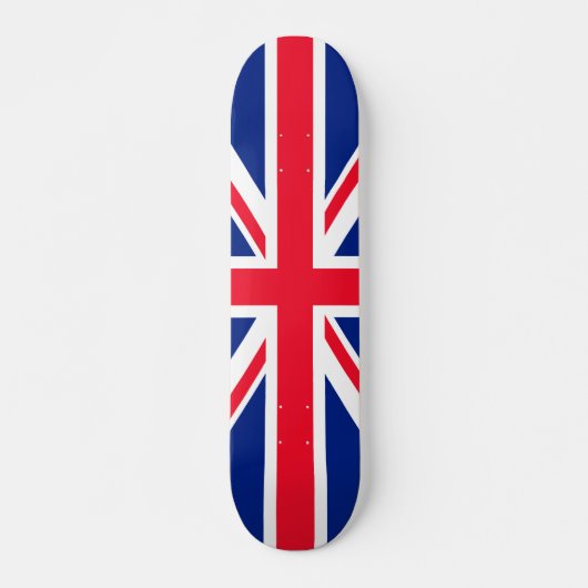 UK Verenigd Koninkrijk Engeland Engels Vlag Skateboard (Voorkant)