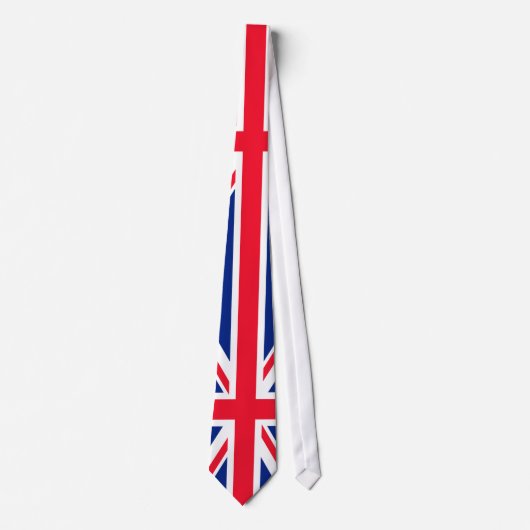 UK Verenigd Koninkrijk Engeland Engels Vlag Stropdas (Voorkant)