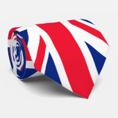 UK Verenigd Koninkrijk Engeland Engels Vlag Stropdas (Opgerold)