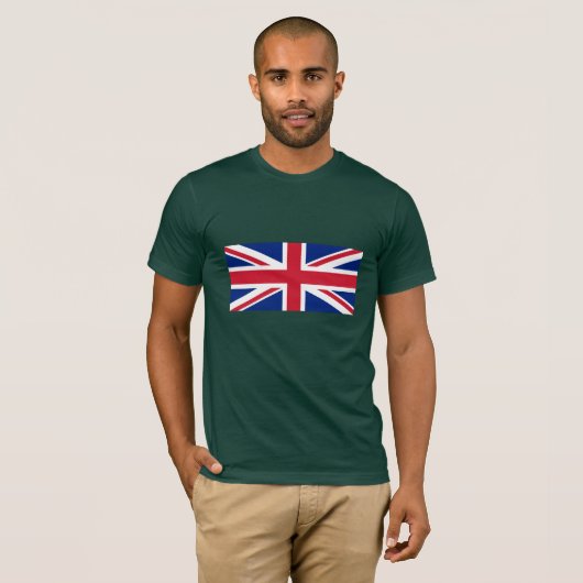 UK Verenigd Koninkrijk Royal Union Jack Flag T-shirt (Voorkant volledig)