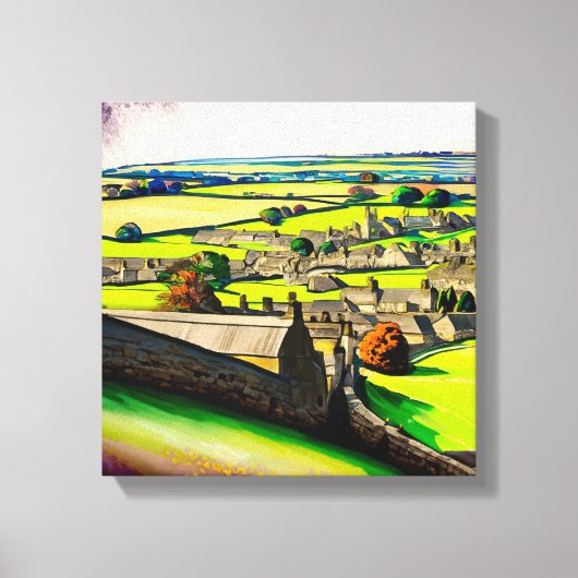 UK Village Canvas (Voorkant)