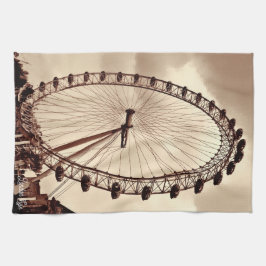 (UK) Vintage London Eye Theedoek