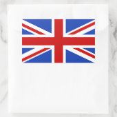UK Vlag Rechthoekige Sticker (Tas)