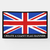 UK Vlag Spandoek (Horizontaal)