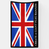 UK Vlag Spandoek (Verticaal)