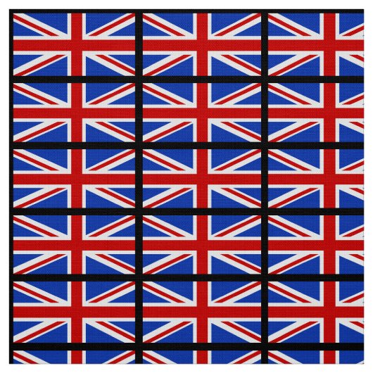 UK Vlag Stof (Swatch)