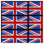 UK Vlag Stof (Close Up)