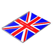 UK vlag Union Jack Notitieboek (Linkerzijde)