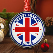 UK Vlag Verenigd Koninkrijk Londen Brits Groot-Bri Metalen Ornament