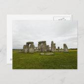 UK, Wiltshire, Stonehenge Briefkaart (Voorkant / Achterkant)