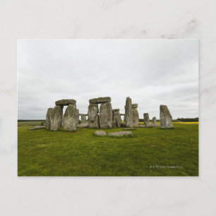 UK, Wiltshire, Stonehenge Briefkaart