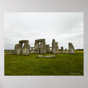 UK, Wiltshire, Stonehenge Poster