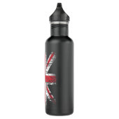 UK Women Man Retro British Union Jack Flag Waterfles (Rechts)