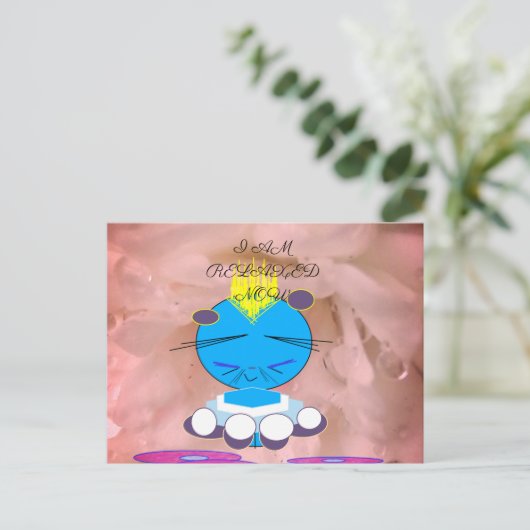 UKAT IK BEN NU ONTSPANNEN BRIEFKAART (Staand voorkant)