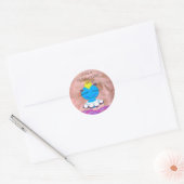 UKAT IK BEN NU ONTSPANNEN RONDE STICKER (Envelop)