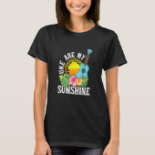 Uke Are My Sunshine     For Ukulele Player Ukuleli T-shirt (Voorkant)