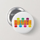 Uke Graphic Ronde Button 5,7 Cm (Voorkant /achterkant)