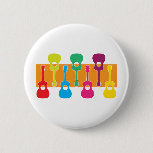 Uke Graphic Ronde Button 5,7 Cm