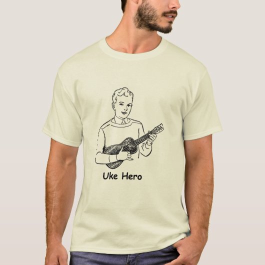 Uke Hero T-shirt (Voorkant)
