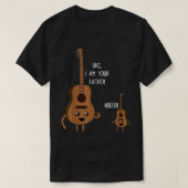 Uke I Am Your Father Funny Ukulele Banjo Guitar Pl T-shirt (Design voorkant)