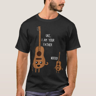 Uke I Am Your Father Funny Ukulele Banjo Guitar Pl T-shirt