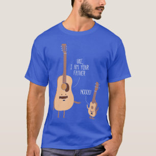 Uke I Am Your Father Ukulele Gitaar Muziek familie T-shirt
